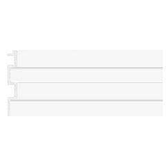 Riflaj decorativ duropolimer, ALB, D 402-301 B , 265 x 11,7 x 2 cm- Livrare rapida!