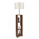 Lampa de Podea ,E27, Max 60W, Culoare Maro / Ecru- q-home.ro