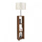 Lampa de Podea ,E27, Max 60W, Culoare Maro / Ecru- q-home.ro