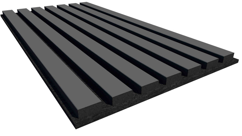 Panouri acustice  decorative - lamele polimer dur, LAN 107, 280 x 35 x 1,8 cm