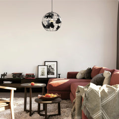 Lustra Fellini, Soclu E27, Max. 40W, Culoare Negru- q-home.ro