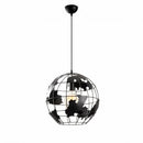 Lustra Fellini, Soclu E27, Max. 40W, Culoare Negru- q-home.ro