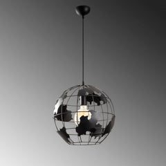 Lustra Fellini, Soclu E27, Max. 40W, Culoare Negru- q-home.ro