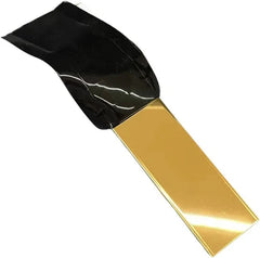 Profil inox U gold lucios , 244 x 4 cm
