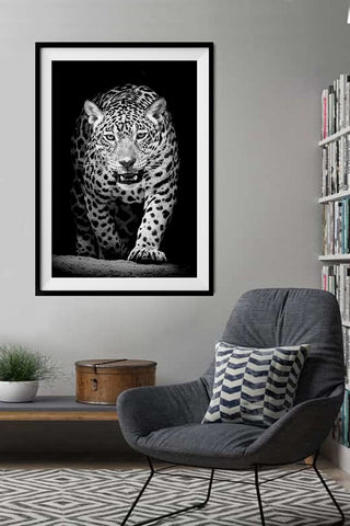 Tablou leopard MDF- q-home.ro