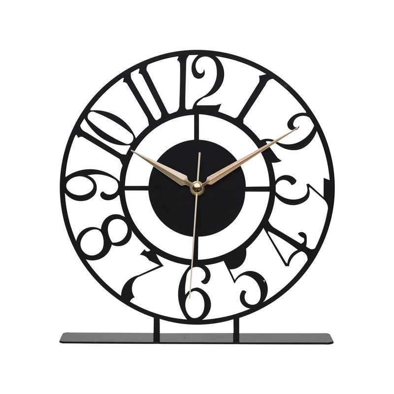 Ceas de birou metalic 23 x 25 cm- Livrare rapida!