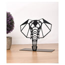 Bibelou de birou elefant negru 21 x 21 cm- Livrare rapida!