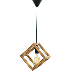 Candelabru cub lemn 100% natural- LIVRARE RAPIDA