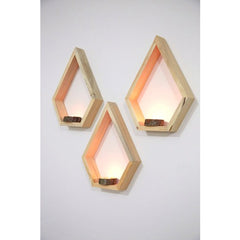 Set Raft 3  modern din lemn- q-home.ro