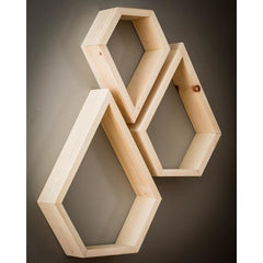 Set Raft 3  modern din lemn- q-home.ro