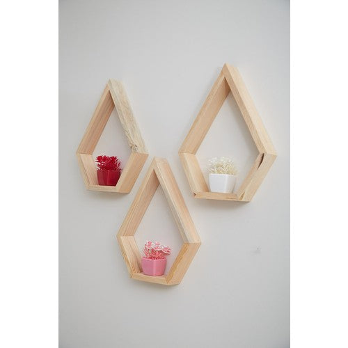 Set Raft 3  modern din lemn- q-home.ro