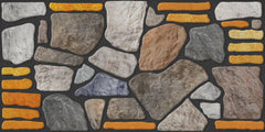 Placa decorativa din polistiren,imitatie piatra colorata KY 013