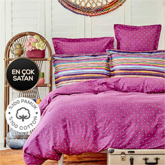 Husă de pilota și set de perne Karaca Sarah Anderson Adya 100% bumbac- q-home.ro