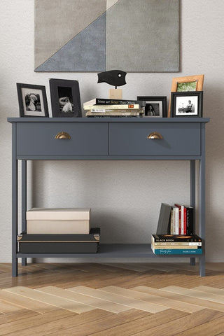 Comoda Concept 2 Sertare - Antracit- Livrare rapida !