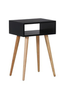 Noptiera Concept Neagra- q-home.ro
