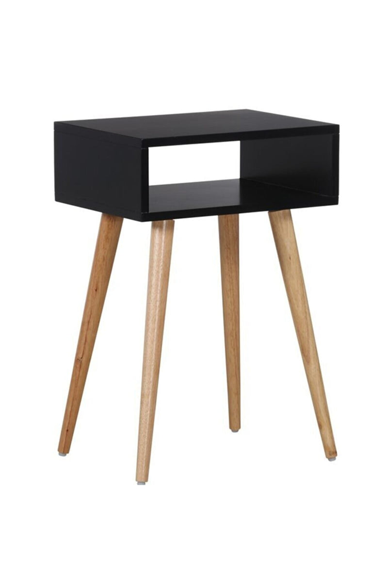 Noptiera Concept Neagra- q-home.ro