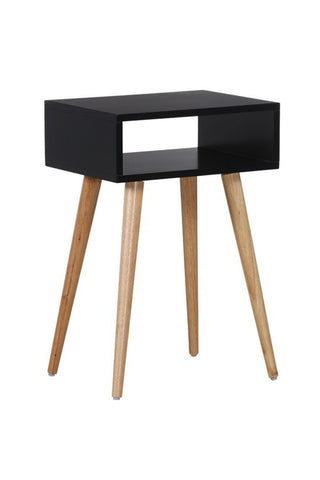 Noptiera Concept Neagra- q-home.ro