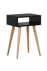 Noptiera Concept Neagra- q-home.ro