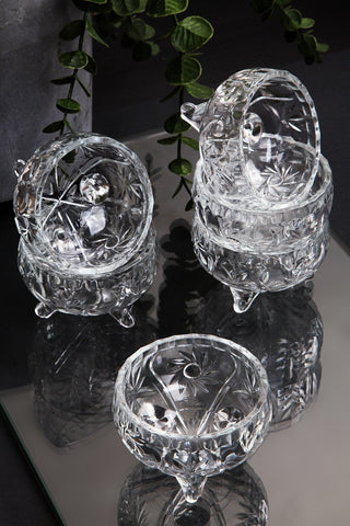 Queen's Kitchen 6 piese Crystal Glass- q-home.ro