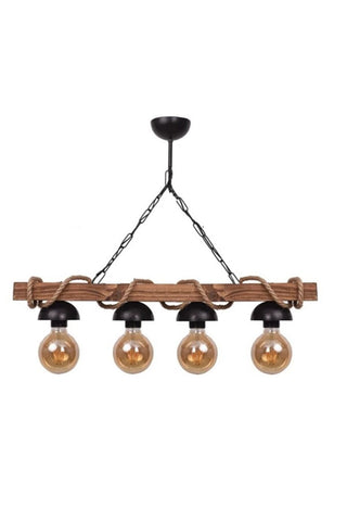 Candelabru Lemn Quadro