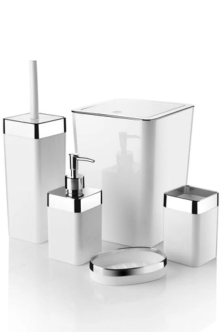 Set accesorii de baie de lux 5 piese Queen's- q-home.ro