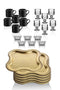 Set cafea lux 24 piese 6 persoane Queen's Kitchen- q-home.ro