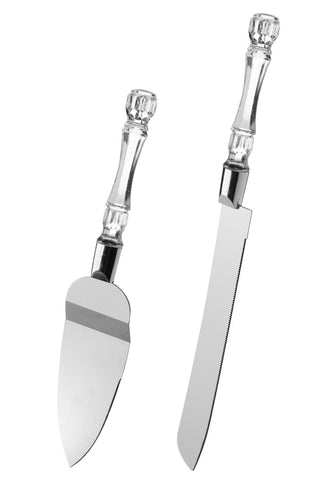 Set Tort lux cu mâner din cristal acrilic Queen's Kitchen- q-home.ro