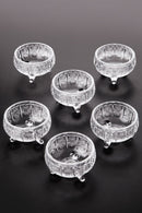 Suport 6 buc din sticla de cristal Lux Delight- q-home.ro