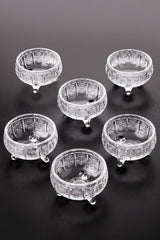 Suport 6 buc din sticla de cristal Lux Delight- q-home.ro