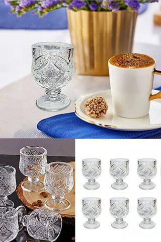 Set 6 pahare  Hera 7 Cm- q-home.ro