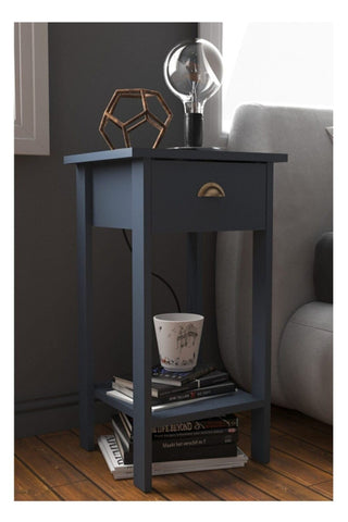 Noptiera eleganta Concept gri antracit- q-home.ro