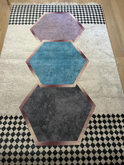 Covor Modern Antiderapant AYD 8517- q-home.ro