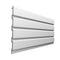 Riflaj decorativ duropolimer, alb, 290 x 20,3 x 1 cm, D 405-301- q-home.ro