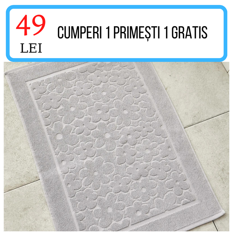 Prosop pentru picioare Karaca Home Daisy 50x70 cm- q-home.ro