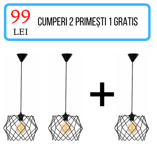 Candelabru Silvano set 3 buc