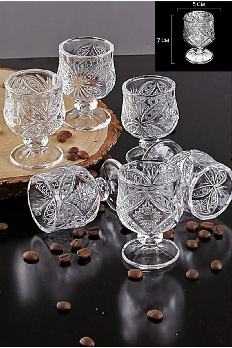 Set 6 pahare  Hera 7 Cm- q-home.ro