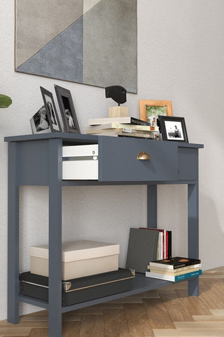 Comoda Concept 2 Sertare - Antracit- Livrare rapida !