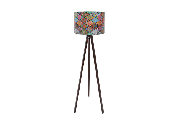 Lampadar Mosaic, E27, 145 x 38 cm,MDF/polipropilena, Multicolor- Livrare rapida !