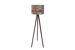 Lampadar Mosaic, E27, 145 x 38 cm,MDF/polipropilena, Multicolor- Livrare rapida !