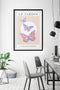 Tablou fluturi Mdf 40x60cm- q-home.ro