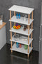 Raft  decorativ cu 5 rafturi din lemn- q-home.ro
