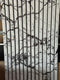 Riflaj decorativ din polistiren, alb / negru, LBX 012, 270 x 60 x 1,5 cm- q-home.ro