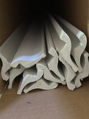 Cornisa led duropolimer, D 201,  240 x 4,8 x 3,1 cm