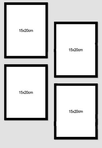 Tablou 4 piese MDF- q-home.ro