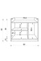 Raft pentru pantofi alb- q-home.ro