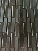 Panou decorativ 3D autoadeziv negru lucios spuma polietilena moale dimensiune 70cm x 77cm 6mm grosime- q-home.ro