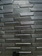 Panou decorativ 3D autoadeziv negru lucios spuma polietilena moale dimensiune 70cm x 77cm 6mm grosime- q-home.ro