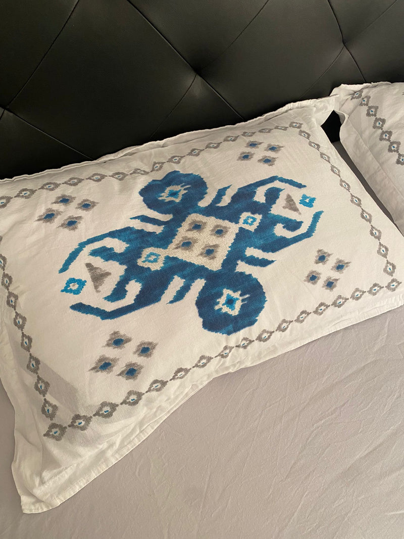 Lenjerie de pat pentru 2 persoane Home Neos Blue- q-home.ro