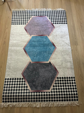 Covor Modern Antiderapant AYD 8517