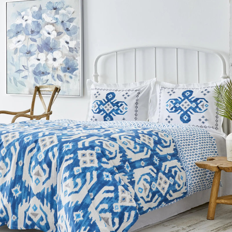 Lenjerie de pat pentru 2 persoane Home Neos Blue- q-home.ro